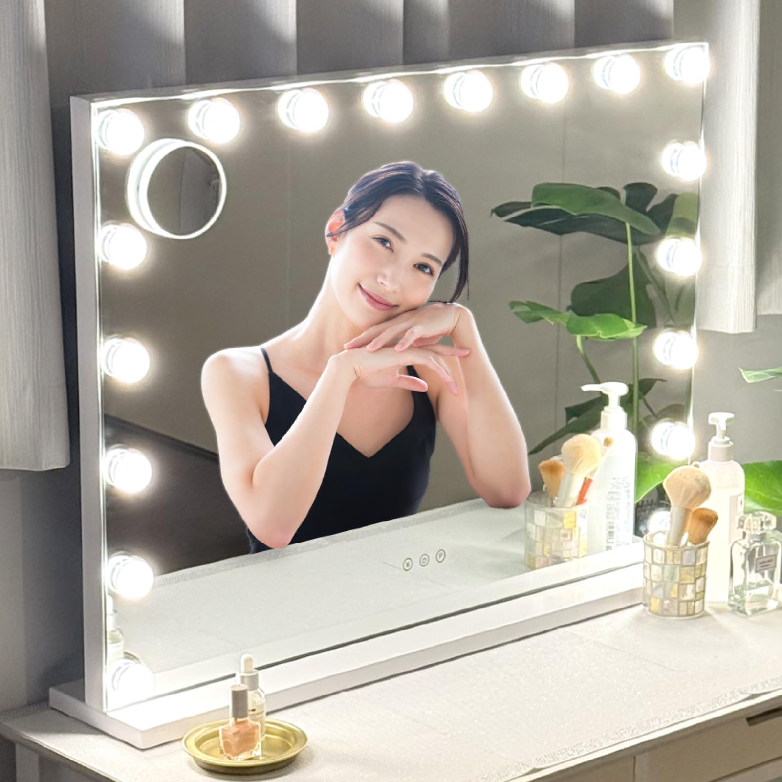 ミラー ハリウッドミラー 女優 鏡 卓上 卓上鏡 卓上ミラー Amazon.co.jp: VANITII GLOBAL 女優ミラー ハリウッドミラー 鏡
